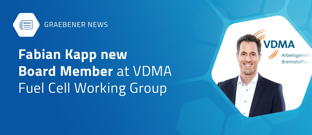 Fabian Kapp new Board Member at VDMA Fuel Cell Working Group