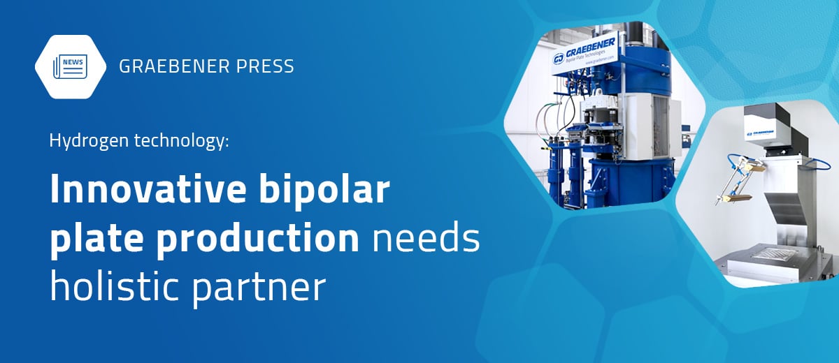 Hydrogen technology: Innovative bipolar plate production needs holistic partner